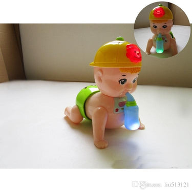 newborn crawling baby b o